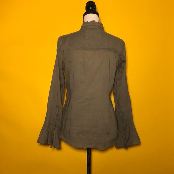 Made in India Tops Made In India Cotton Long Sleeve Blouse Poshmark